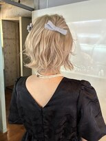 【あきら】ボブヘアセットヘアアレンジパーティーヘア結婚式