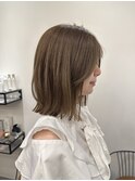 池袋  髪質改善 イルミナカラー 透明感 切りっぱなしボブ♪