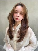 LANY横浜　オリーブ系カラー×外国人風ヘア