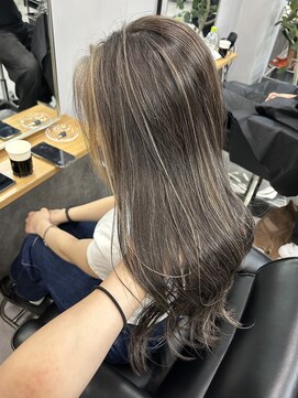 レブ 四条烏丸(Reb,) ハイライト/グレージュ/レイヤーカット