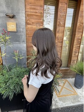 ルーム リシェール 南越谷店(Room RICHAIR) 前髪/マチルダボブ/ピンクベージュ/インナーグレージュ/ウルフ