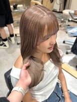 ゼスト 三鷹店(ZEST)&nbsp;透け感ミルクティーページュ/三鷹/吉祥寺/椛