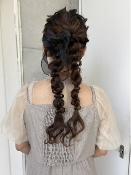 スタジオカラー(Studio Color) ツインポニーテール