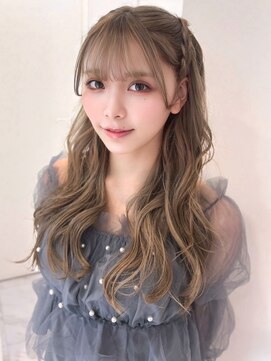 【MONA】ミルクティーグレージュ