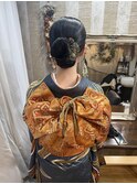 振袖着付けヘアセット