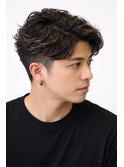 メンズ　フェザーパーマ