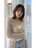 カシスココア/外はねボブ/雑誌掲載スタイル