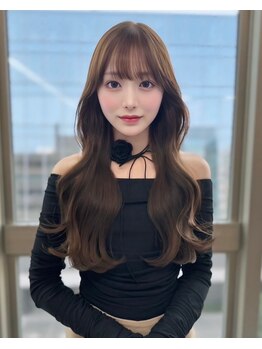 ボタン 熊本(VOTAN)の写真/こだわりの実力派スタイリストがおうちでもまとまるスタイルにcut☆お客様の周期に合わせてご提案します◇