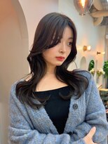 ロウバイレボ 柏(lou by revo)&nbsp;ミディアム/韓国風/レイヤーカット/顔回りカット/柏駅