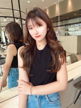 ロンド クラン 岡崎(Lond Clan) 大人可愛いくびれロング×艶ブラウン
