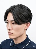 センターパートビジネススタイル
