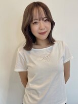 ウシワカマル ミライ(USHIWAKAMARU MIRAI)&nbsp;切りっぱなしボブ/チョコレートブラウン