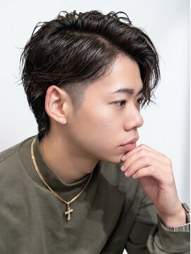 ヒロギンザ 八重洲店(HIRO GINZA) かきあげ/スパイラル/メンズパーマ〈理容室〉