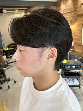 レリコ ニド(Relico-nid) 髪質改善20代30代 毛流れフェザーパーマセンターパート 京都