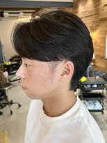 レリコ ニド(Relico-nid) 髪質改善20代30代 毛流れフェザーパーマセンターパート 京都
