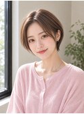 ショートカット/ショートヘア／ショートボブ/30代40代50代/