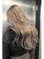 エクステ/シールエクステ専門店/梅田/ヘアセット/ヘアアレンジ/LANDS ANNEX  エクステ&nbsp;ミルクティーベージュ バージンレミーエクステ80本【大阪 梅田】