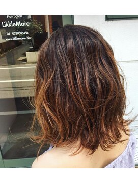 リコモ(Likkle More) 外国人風カラー 担当中嶋 【十条 美容室 リコモ】