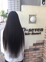 ディーセブン ヘアーリゾート(D seven Hair Resort) スーパーロングストレート！