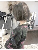 ヘアーアンドアトリエ マール(Hair&Atelier Marl)&nbsp;【Marl】グレージュカラーのシンプルボブ♪