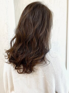 ミルティ(Myrtille) Myrtille☆オリーブグレージュのセミロング