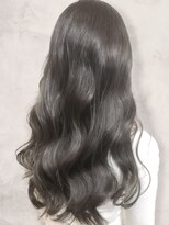 ヘアースタジオ アール(Hair Studio R)&nbsp;大人気☆艶髪寒色カラーグレージュ☆暗髪エアウェーブ