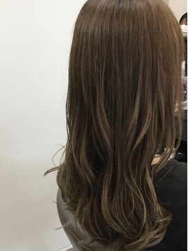 バセット バイ アルター 鎌取店(basset by aL-ter) 透け感マロンベージュ