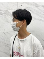 iwainagoya_伸ばし中メンズカット