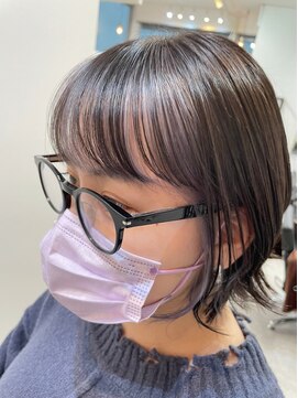 グーフィートーキョー 銀座(Goofy Tokyo) フェイスフレーミングプラチナラベンダー/インナーカラー