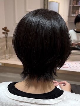 アンド ラ ブランシュ(&.La Blanche) イメチェンヘアスタイル/モードヘア/チェリーブラウン/大宮