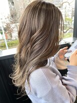 カラースタンド(COLOR STAND)&nbsp;ミルクティーベージュハイライトブリーチカラーインナーカラー