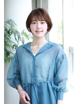 キッカ 千葉中央店(CHICCA)&nbsp;シースルーショートボブ