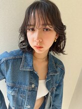 オシャレを楽しむOLさんにオススメ☆時間をかけずにキマる☆再現性重視の持ちの良いダメージレスパーマ◎