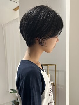 コト 福井大和田店(coto) 丸みショートボブ/顔周り/耳掛けショート/10代/20代/福井大和田