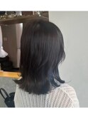 インナーカラー×コバルトブルー