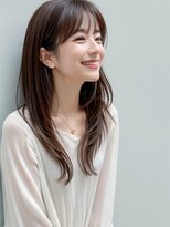 リンク(LinQ)&nbsp;ワンカールレイヤー美髪エアリーロングピンクブラウン