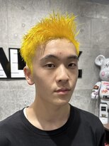 オルズ 渋谷(ALLZ)&nbsp;イエローハイトーンダブルカラーケアブリーチケアカラー