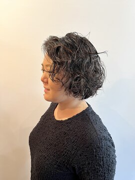 ピュアソウル(Pure Soul) 【カットで髪質改善】ニューヨークドライカット★パーマボブ