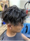 スパイラルパーマ