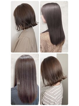 美容室フルール 20代30代40代◎髪質改善ストレート前髪２Wayバング★