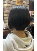 前下がりグラデーションボブ