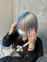 ニューワン バイ ネイバー 立川(Newone by neighbor)&nbsp;レイヤーカットナチュラルハイトーンデザインカラー[立川駅]