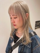 カシェ ホリエ(CACHE HORIE)&nbsp;ブロンドヘア/レイヤー/ミディアム