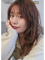 エン(En,)&nbsp;◯ミディアムレイヤー＊パーマ風アレンジ◯