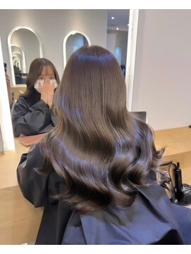 ジーナ 本八幡(Zina) 大人かわいい20代30代40代小顔ショコラベージュ　Zina本八幡