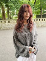 ノマド(nomad)&nbsp;オレンジカラー/暖色カラー/レイヤーカット/韓国レイヤー