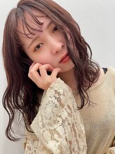 グラヘアーストーリー(gra HAIR STORY) 柔らかセミロング×アッシュベージュ