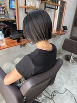 シールドヘアー 沖縄 新都心(C'LD Hair)&nbsp;那覇美容室/おもろまち美容室/ミニボブ/切りっぱなしボブ/ボブ
