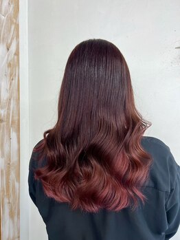 スフィーダ(SFIDA)の写真/【アイリ指名限定 カット+インナーorハイライト+カラー +2STEPTr ￥12500】最旬スタイルに♪新松戸 SFIDA