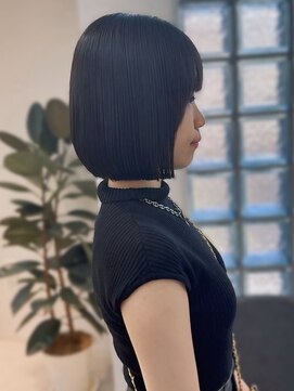 シェノン 梅田(CHAINON) 思わず2度見してしまう程美しいボブ